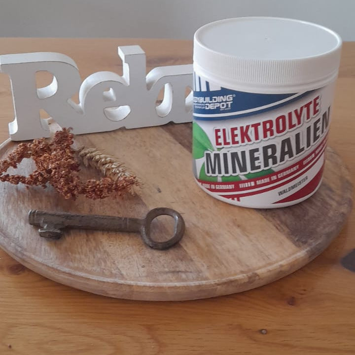 Bodybuilding - Depo /Elektrolyte Mineralien Pulver 450 g Waldmeister