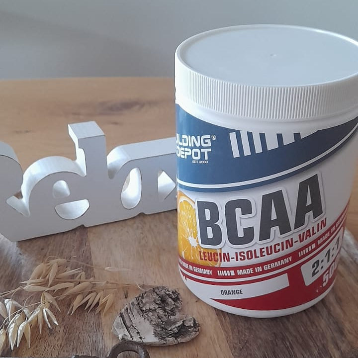 Bodybuilding Depot BCAA - Geschmack:  Orange 500g