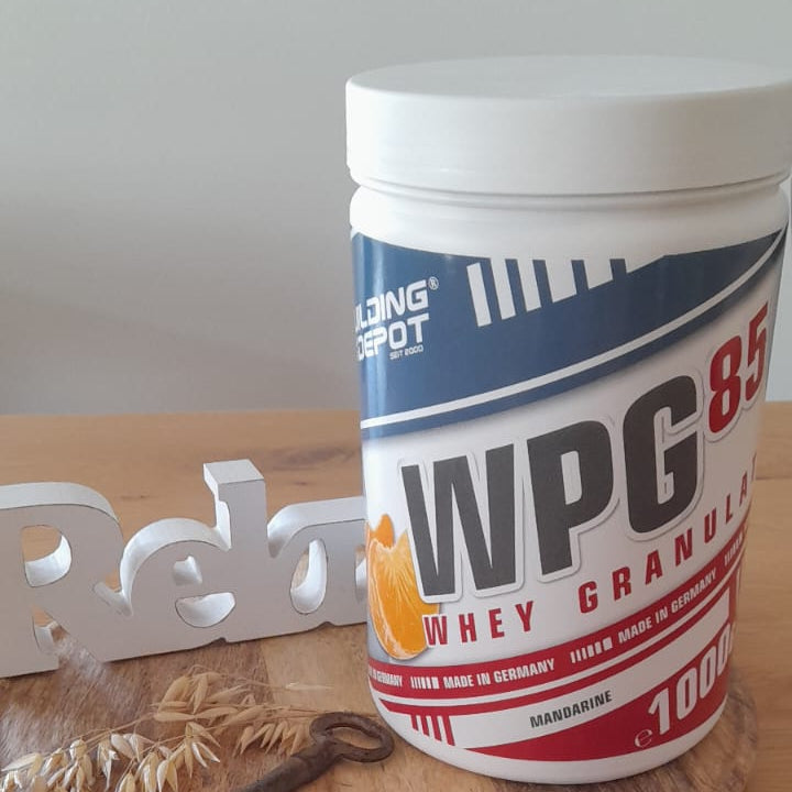 Bodybuilding Depot /WPG 85 Clear Whey- Granulat 1 KG Mandarine