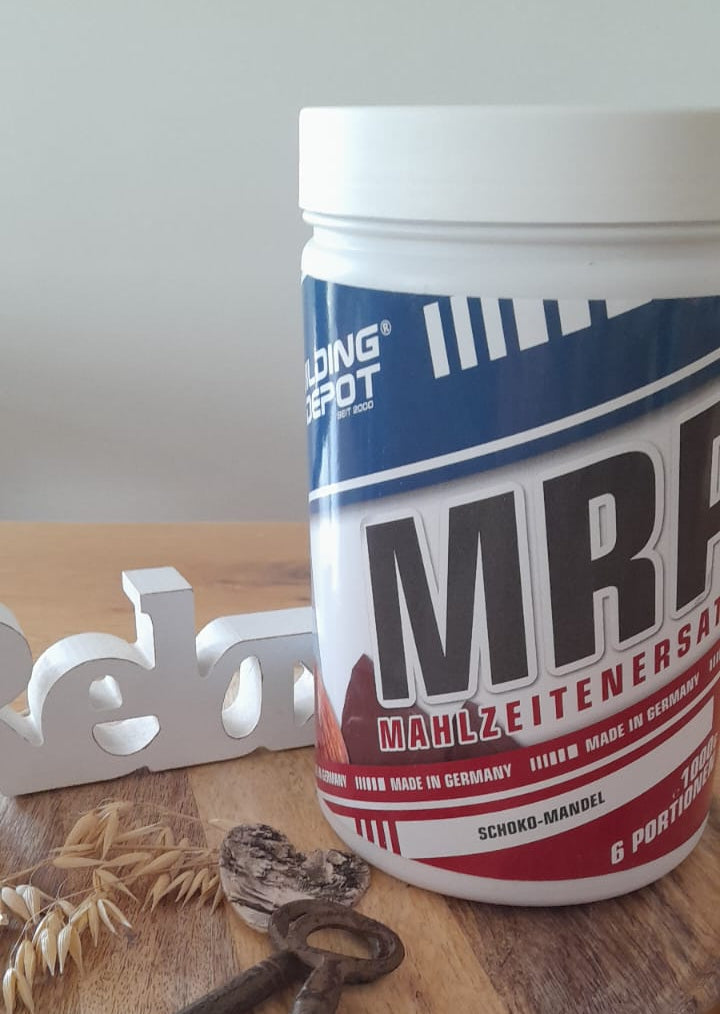 Bodybuilding Depot MRP - Proteinaufbau Shake  Schoko - Mandel 1 KG