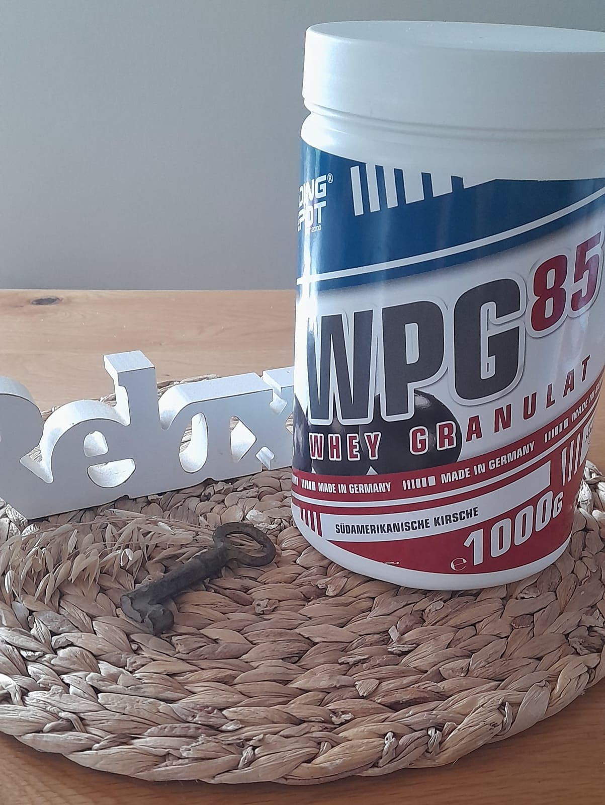 Bodybuilding Depo /WPG 85 Clear Whey- Granulat 1 KG Südamerikanische Kirsche
