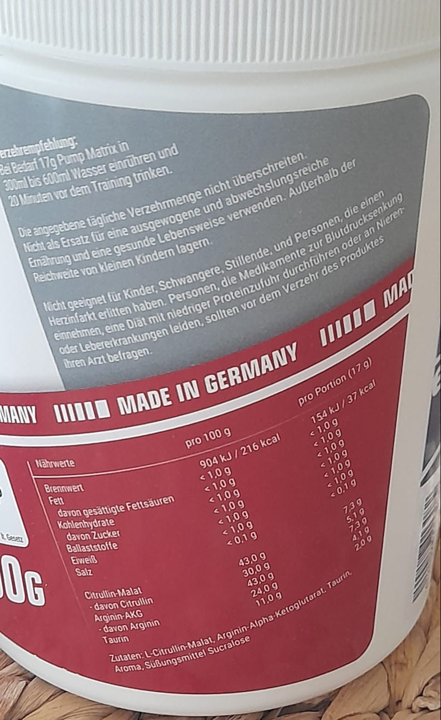 Bodybuilding Depot, Pump Matrix, Booster, Energy