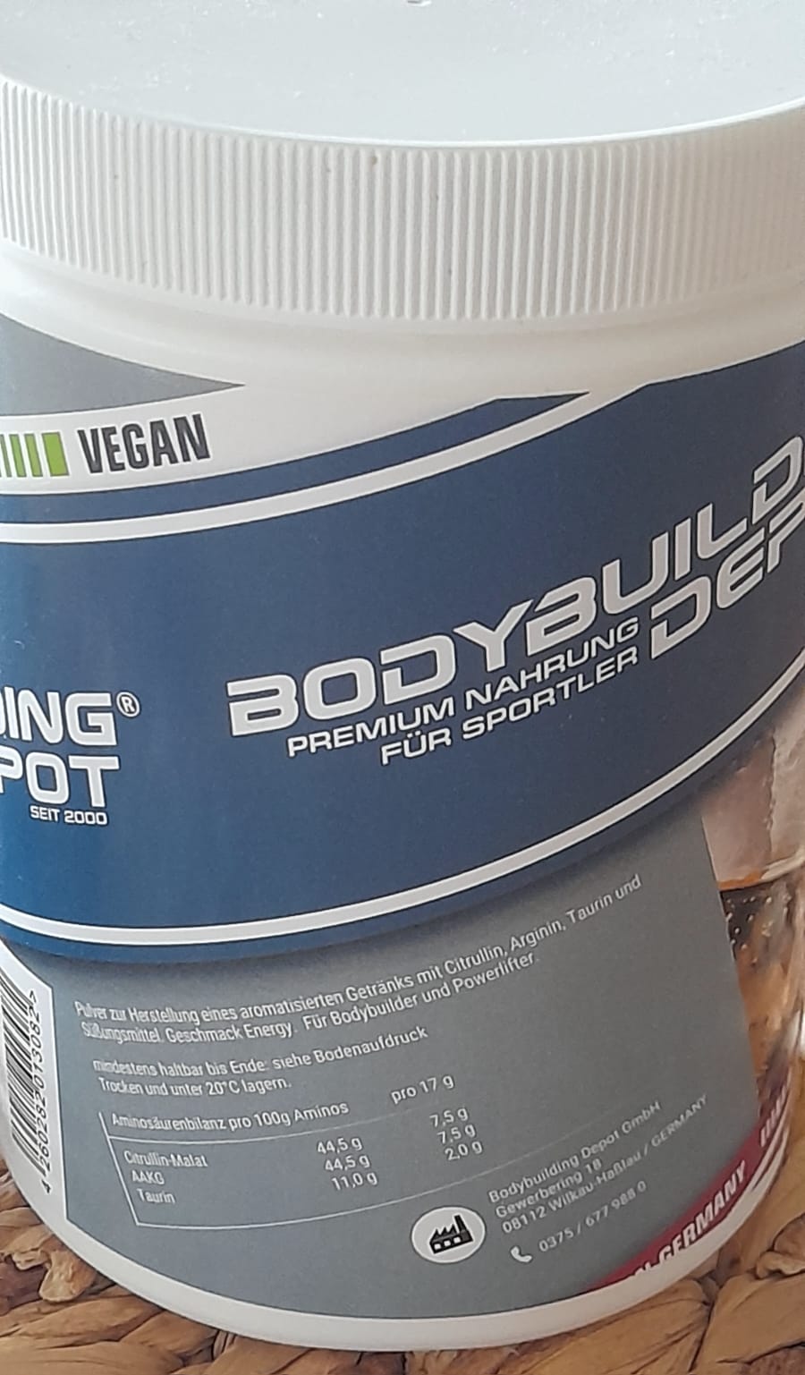 Bodybuilding Depot, Pump Matrix, Booster, Energy