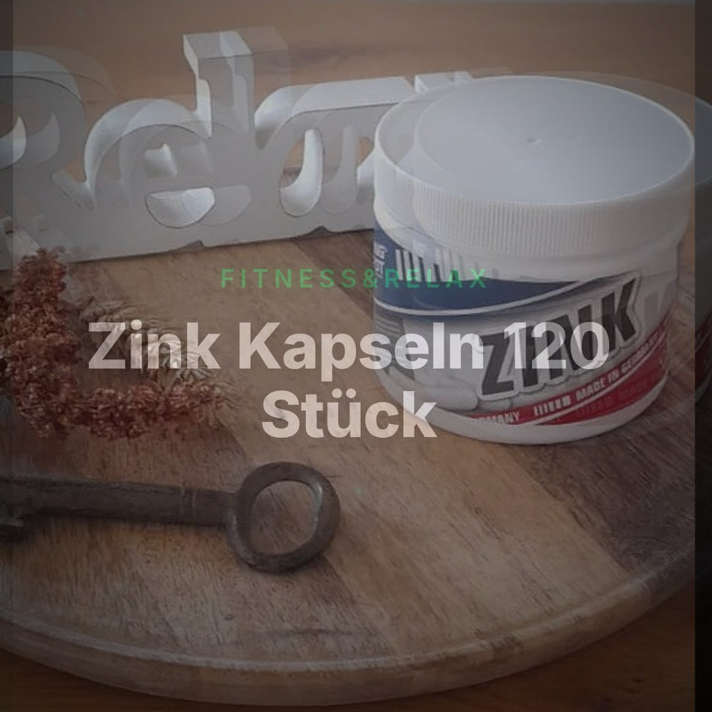 Zink Kapseln 120 Stück – 25mg Zink-Gluconat, hohe Bioverfügbarkeit – Clean Showcase