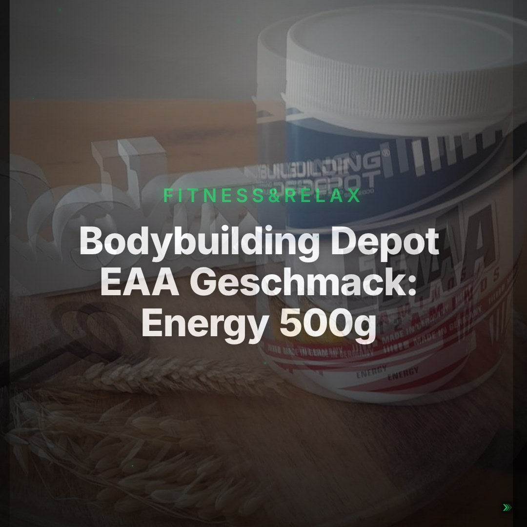 Bodybuilding Depot EAA  Geschmack: Energy 500g – Clean Showcase