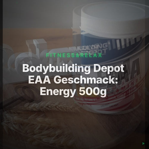 Bodybuilding Depot EAA  Geschmack: Energy 500g – Clean Showcase